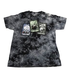Disney Black and Gray Nightmare Before Christmas T-Shirt